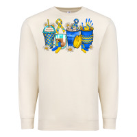 Sandshell down syndrome coffee cups Premium Sweatshirt - Zillion Design Studio
