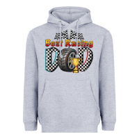 Heather Grey best racing dad Heavyweight Hoodie - texasbilliewilder