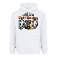 White best racing dad Heavyweight Hoodie - texasbilliewilder