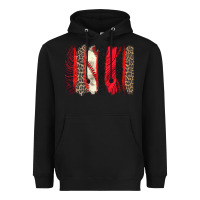 Black baseball brushstroke Heavyweight Hoodie - Zillion Design Studio
