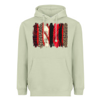 Matcha baseball brushstroke Heavyweight Hoodie - Zillion Design Studio