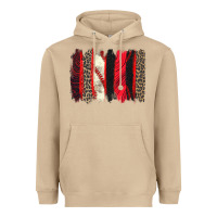 Mushroom baseball brushstroke Heavyweight Hoodie - Zillion Design Studio