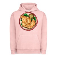 Pigment Salmon empanada Urban Hoodie - AdoDesignShop