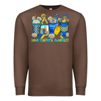 Chestnut down syndrome coffee cups Premium Sweatshirt - Zillion Design Studio