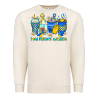 Sandshell down syndrome coffee cups Premium Sweatshirt - Zillion Design Studio