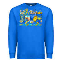 True Royal down syndrome coffee cups Premium Sweatshirt - Zillion Design Studio