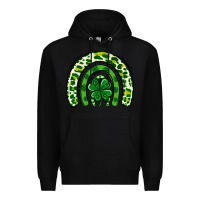 Black St Patrick Rainbow Premium Hoodie - Jasminsmagicworld