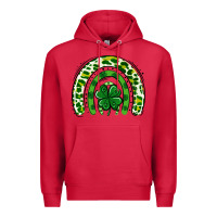Cardinal St Patrick Rainbow Premium Hoodie - Jasminsmagicworld