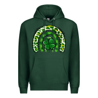 Sports Green St Patrick Rainbow Premium Hoodie - Jasminsmagicworld