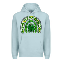 Blue Mist St Patrick Rainbow Premium Hoodie - Jasminsmagicworld