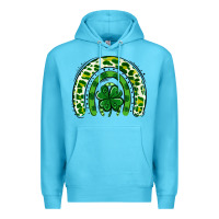 Ocean Blue St Patrick Rainbow Premium Hoodie - Jasminsmagicworld