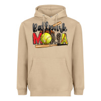 Mushroom ballpark mama softball Heavyweight Hoodie - Zillion Design Studio