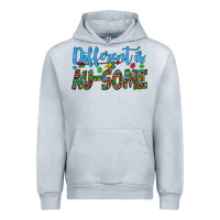 Heather Grey different is au some Urban Hoodie - Artiststas