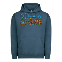 Pigment Midnight Navy different is au some Urban Hoodie - Artiststas