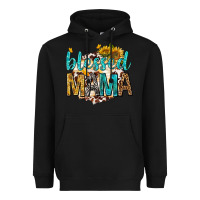 Black blessed mama with sunflowers Heavyweight Hoodie - texasbilliewilder