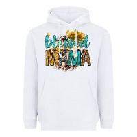 White blessed mama with sunflowers Heavyweight Hoodie - texasbilliewilder
