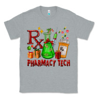 Heather Grey pharmacy tech christmas Classic Tee - FaDigitalArtStudio