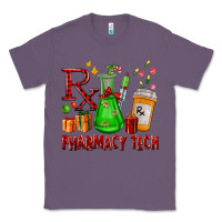 Lavender pharmacy tech christmas Classic Tee - FaDigitalArtStudio