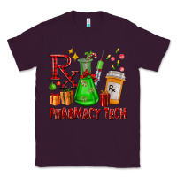 Plum pharmacy tech christmas Classic Tee - FaDigitalArtStudio