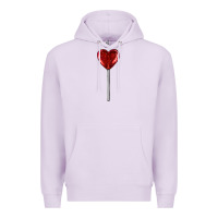 Lilac heart candy Premium Hoodie - AdoDesignShop