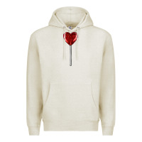 Oatmeal Heather heart candy Premium Hoodie - AdoDesignShop
