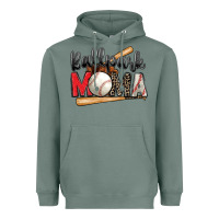 Sage ballpark mama baseball Heavyweight Hoodie - Zillion Design Studio
