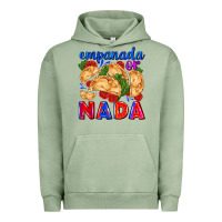 Pigment Oil Green empanada or nada Urban Hoodie - AdoDesignShop
