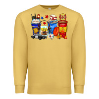 Antique Gold dispatcher coffee cups Premium Sweatshirt - Zillion Design Studio