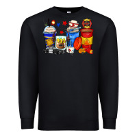 Black dispatcher coffee cups Premium Sweatshirt - Zillion Design Studio