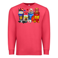 Cardinal dispatcher coffee cups Premium Sweatshirt - Zillion Design Studio