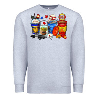 Heather Grey dispatcher coffee cups Premium Sweatshirt - Zillion Design Studio