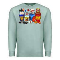Seafoam dispatcher coffee cups Premium Sweatshirt - Zillion Design Studio