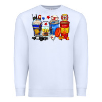 White dispatcher coffee cups Premium Sweatshirt - Zillion Design Studio