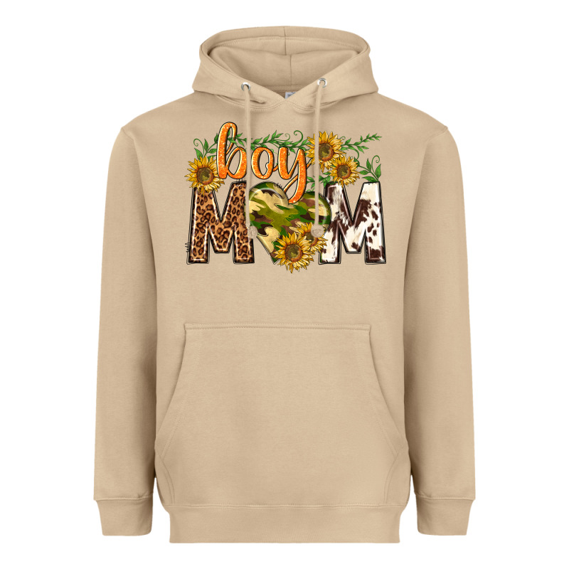 Boy Mom Heavyweight Hoodie by texasbilliewilder | Teevron