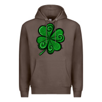 Coffee St. Patrick's Day Shamrock Premium Hoodie - Jasminsmagicworld