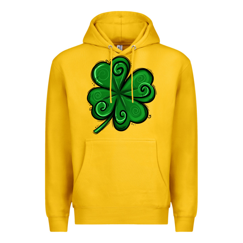 St. Patrick's Day Shamrock Premium Hoodie by Jasminsmagicworld | Teevron