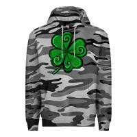 Slate Camo St. Patrick's Day Shamrock Premium Hoodie - Jasminsmagicworld