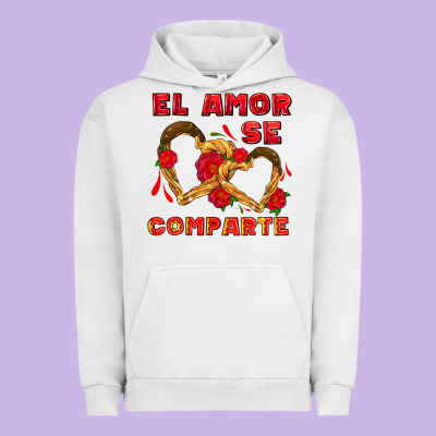 El Amor Se Comparte With Churros Urban Hoodie Designed By Adodesignshop