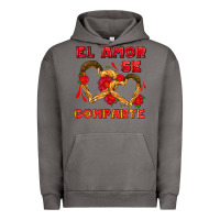Pigment Tornado el amor se comparte with churros Urban Hoodie - AdoDesignShop