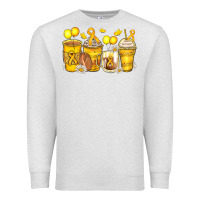 Oatmeal Heather childhood cancer coffee cups Premium Sweatshirt - Zillion Design Studio