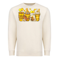 Sandshell childhood cancer coffee cups Premium Sweatshirt - Zillion Design Studio