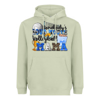 Matcha somebody's loud mouth volleyball mama Heavyweight Hoodie - Zillion Design Studio