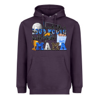 Plum somebody's loud mouth volleyball mama Heavyweight Hoodie - Zillion Design Studio