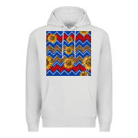 Dove Grey 4th of july sunflower seamless  pattern Premium Hoodie - BundleAndBundleShop