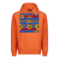 Carrot 4th of july sunflower seamless  pattern Premium Hoodie - BundleAndBundleShop