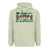 Matcha boy mom from son up to son down  western Heavyweight Hoodie - texasbilliewilder