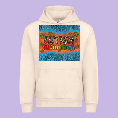 Autism Awareness Urban Hoodie Designed By Artiststas