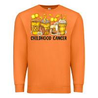 Carrot childhood cancer coffee cups Premium Sweatshirt - Zillion Design Studio