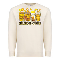 Sandshell childhood cancer coffee cups Premium Sweatshirt - Zillion Design Studio