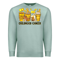 Seafoam childhood cancer coffee cups Premium Sweatshirt - Zillion Design Studio